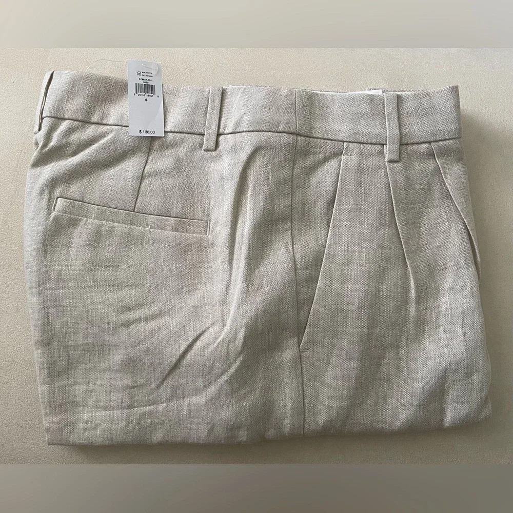 Banana Republic Straight Leg Linen Pants